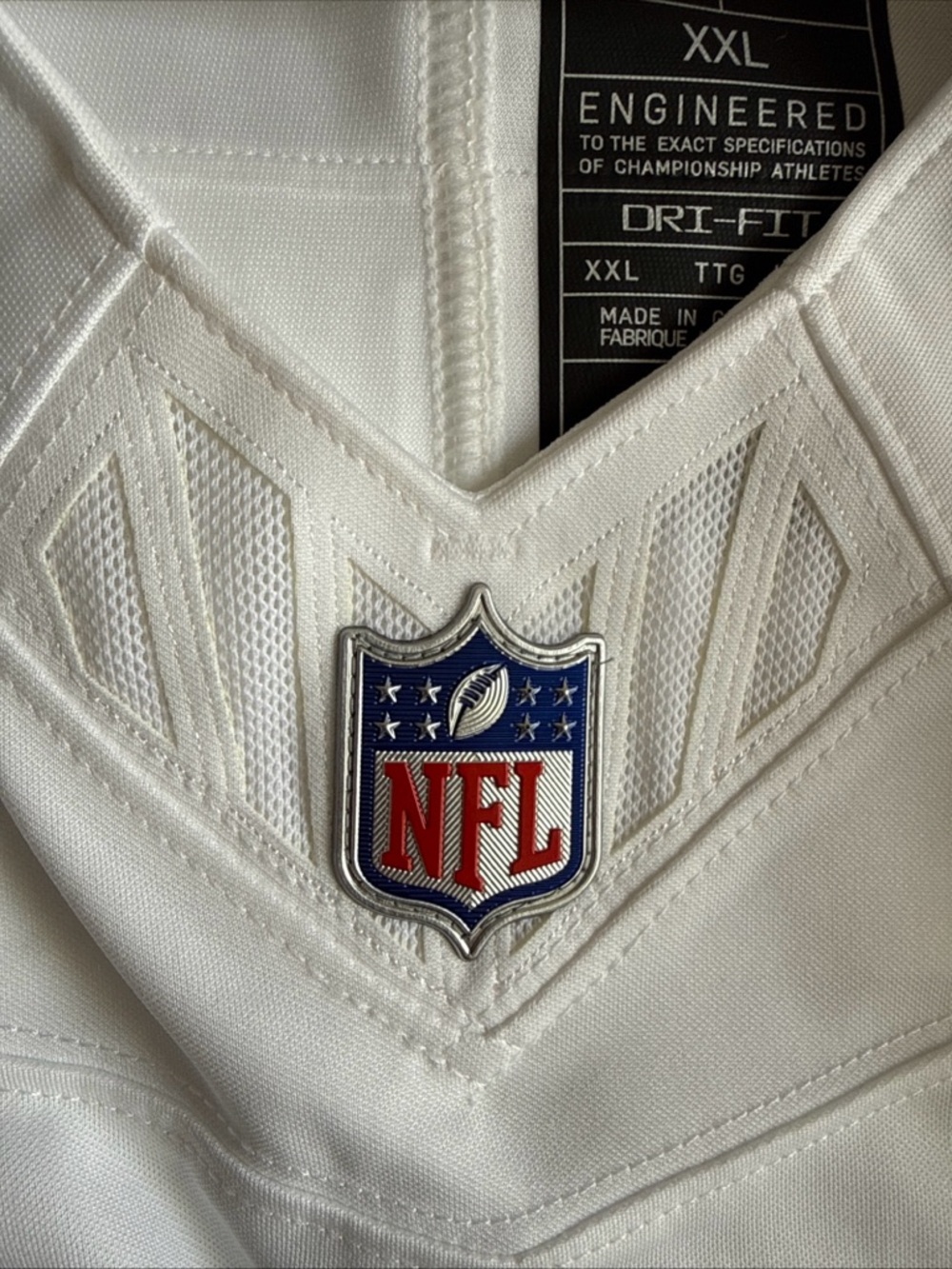 Men’s Nike Caleb Williams #18 Chicago Bears Vapor Limited NFL Jersey Sz 2XL RARE - Picture 5 of 6